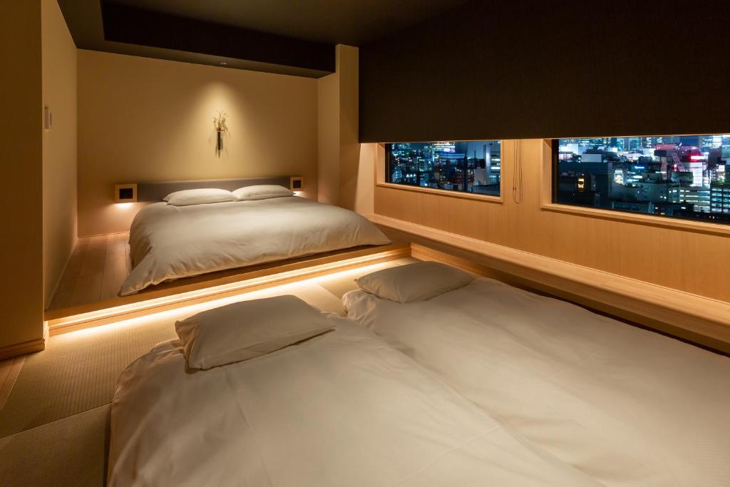 Onsen Ryokan Yuen Shinjuku Tatami Bedroom