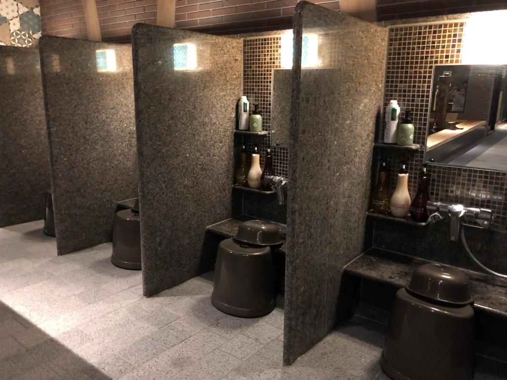 Onyado Nono Asakusa Bath Washing Area