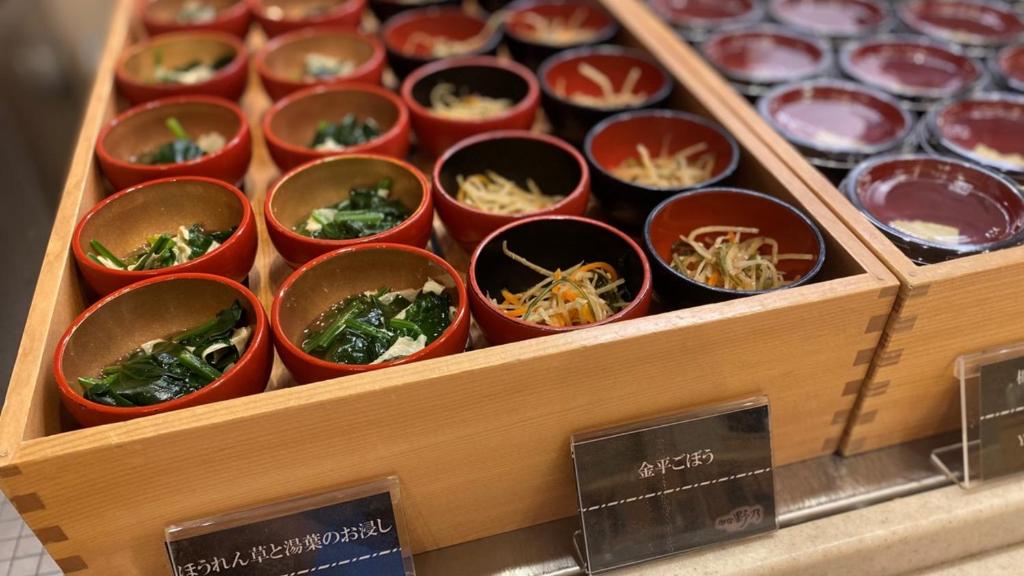Onyado Nono Asakusa Breakfast Side Dishes