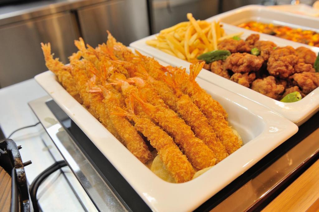 Onyado Nono Toyama Buffet Fried Shrimp
