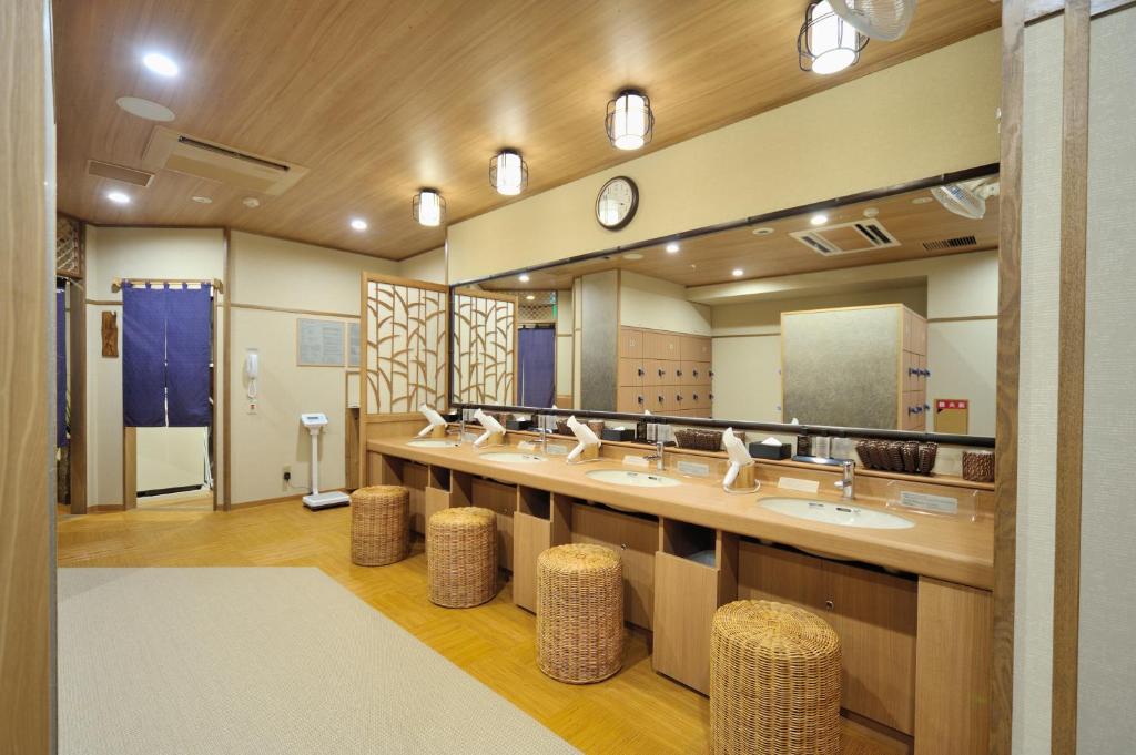 Onyado Nono Toyama Public Bath Changing Room
