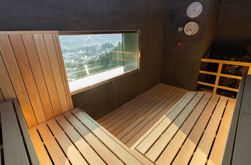 Ooedo Onsen Premium Gero New Building Sauna Room