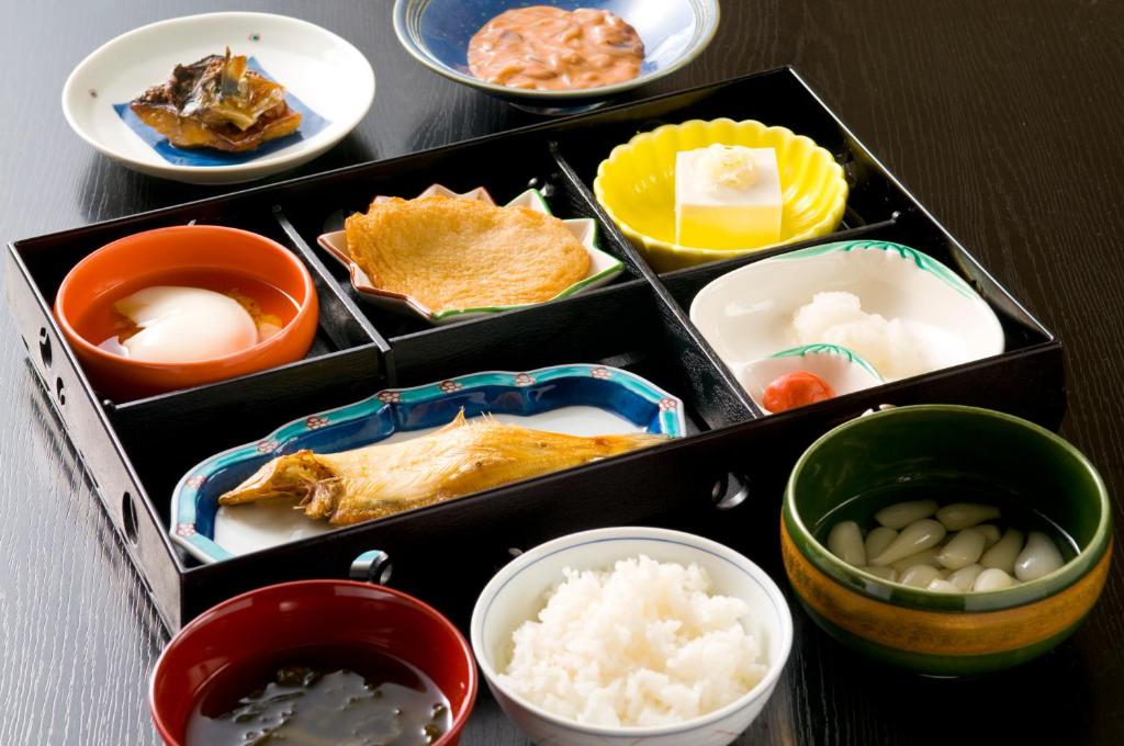 Ootoku Ryokan Japanese Breakfast