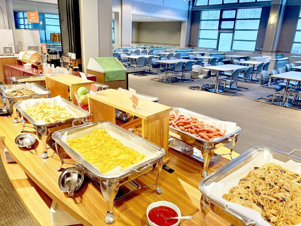 Palcall Tsumagoi Resort Hotel Ski Area Buffet Dining Room