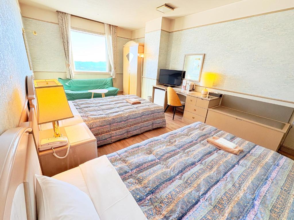 Palcall Tsumagoi Resort Hotel Ski Area Twin Room