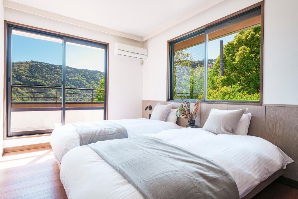 Private Resort Hinata Twin Bedroom