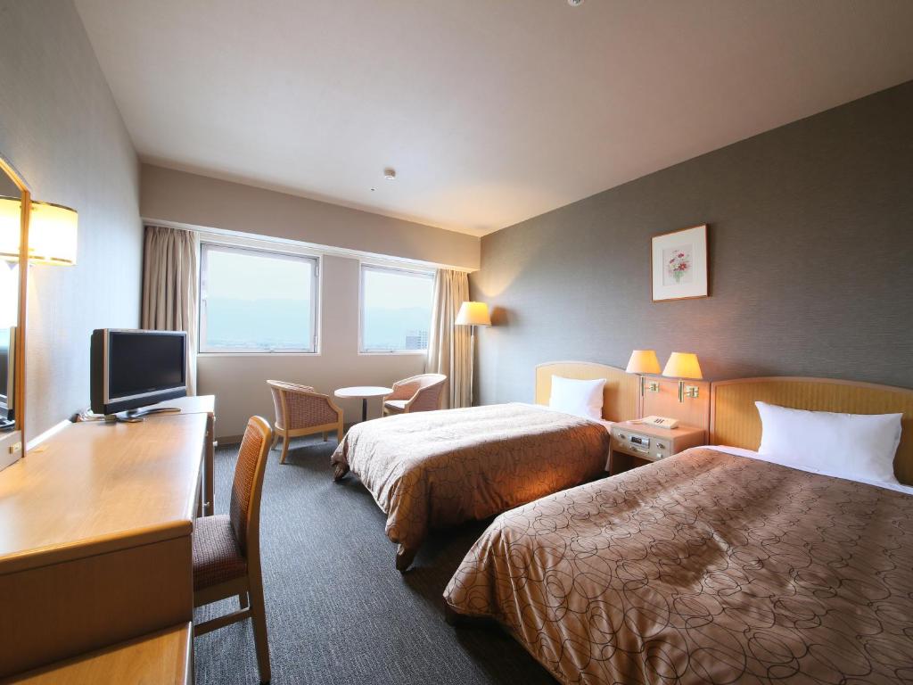 Rako Hananoi Hotel Twin Room