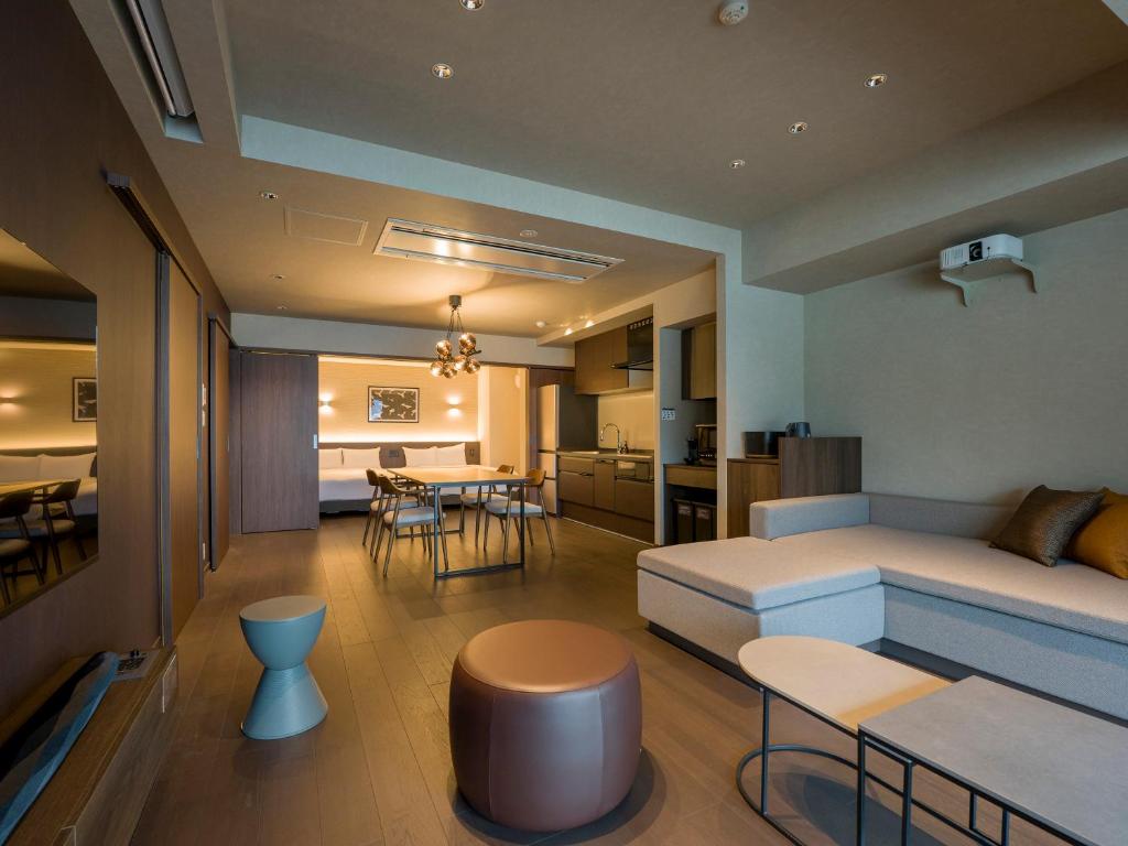 Rakuten Stay Fujimi Terrace Hakone Ashinoko Modern Suite Living Room