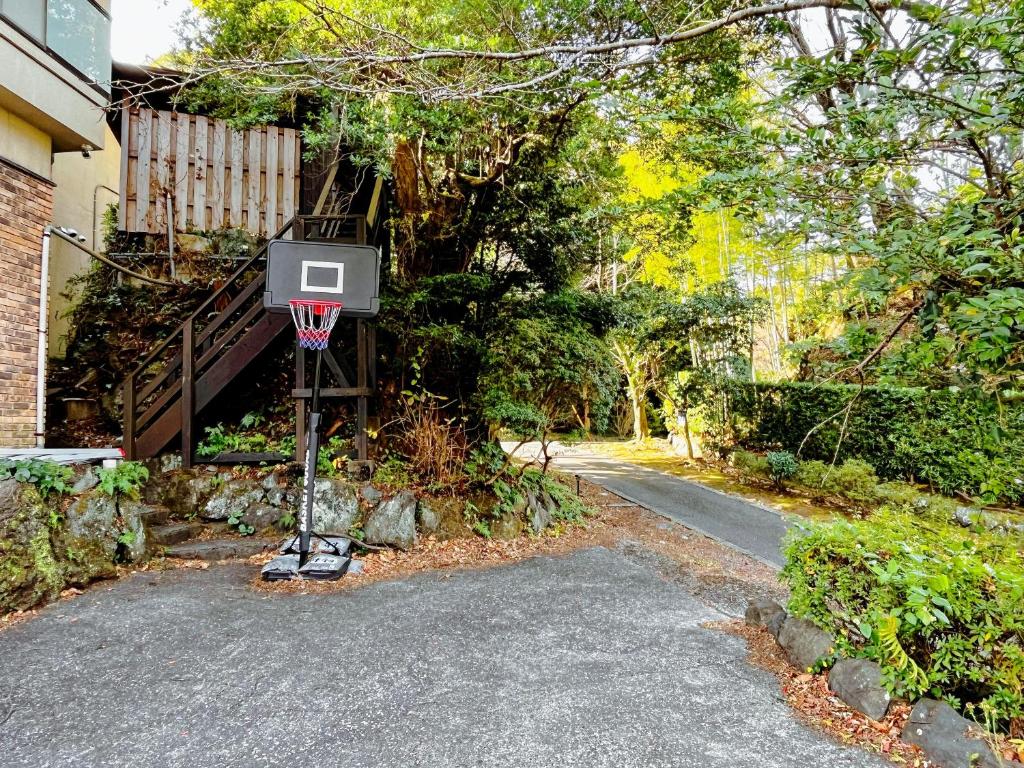 Rental Villa Onshi Jogasaki Garden Driveway Basketball Hoop