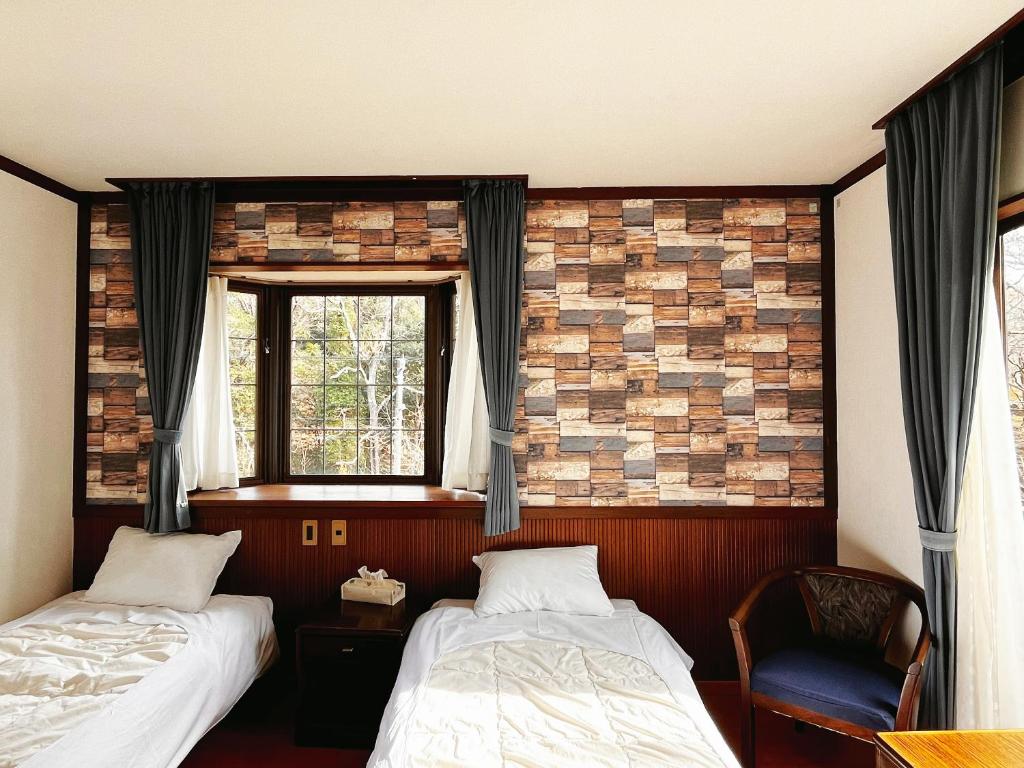Rental Villa Onshi Jogasaki Twin Bedroom