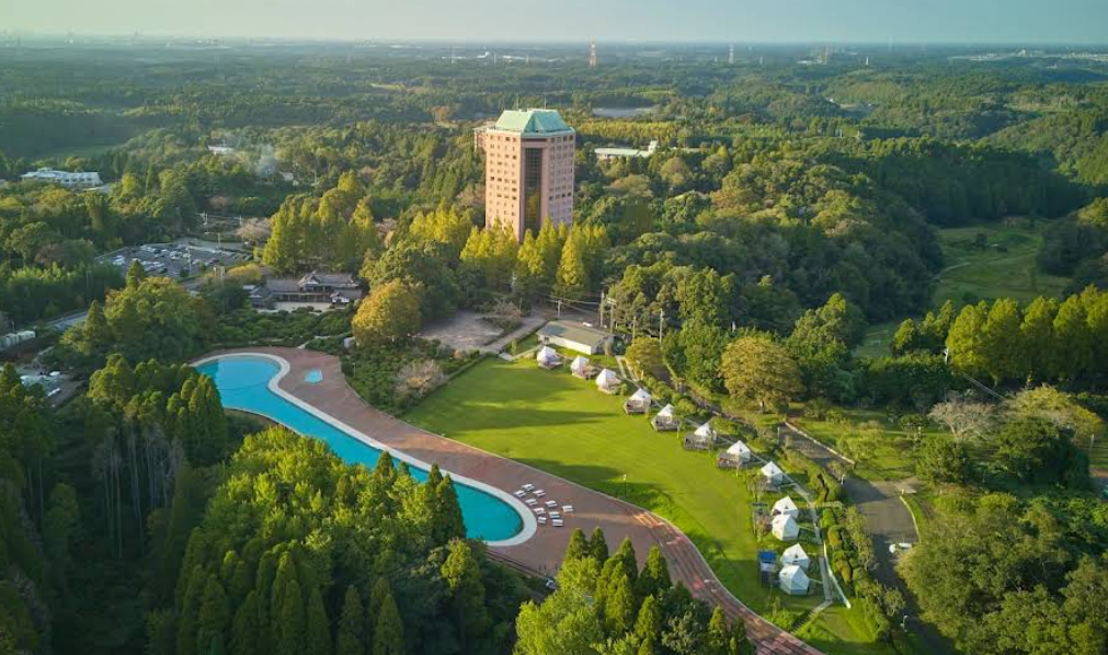 Resol No Mori Aerial Resort View