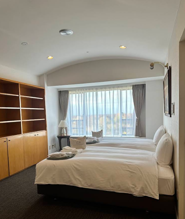 Resol No Mori Twin Bedroom