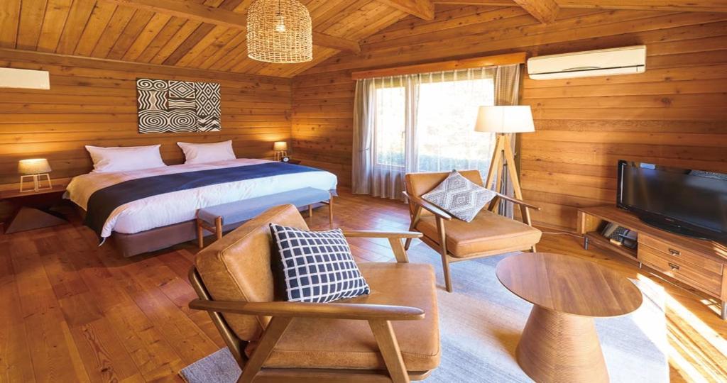 Resol No Mori Wooden Guest Room