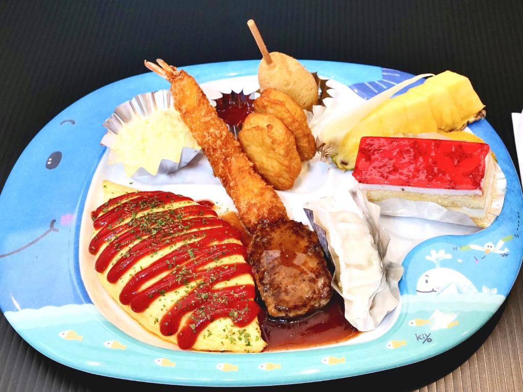 Resort Inn Marion Shinano Kids Meal Plate