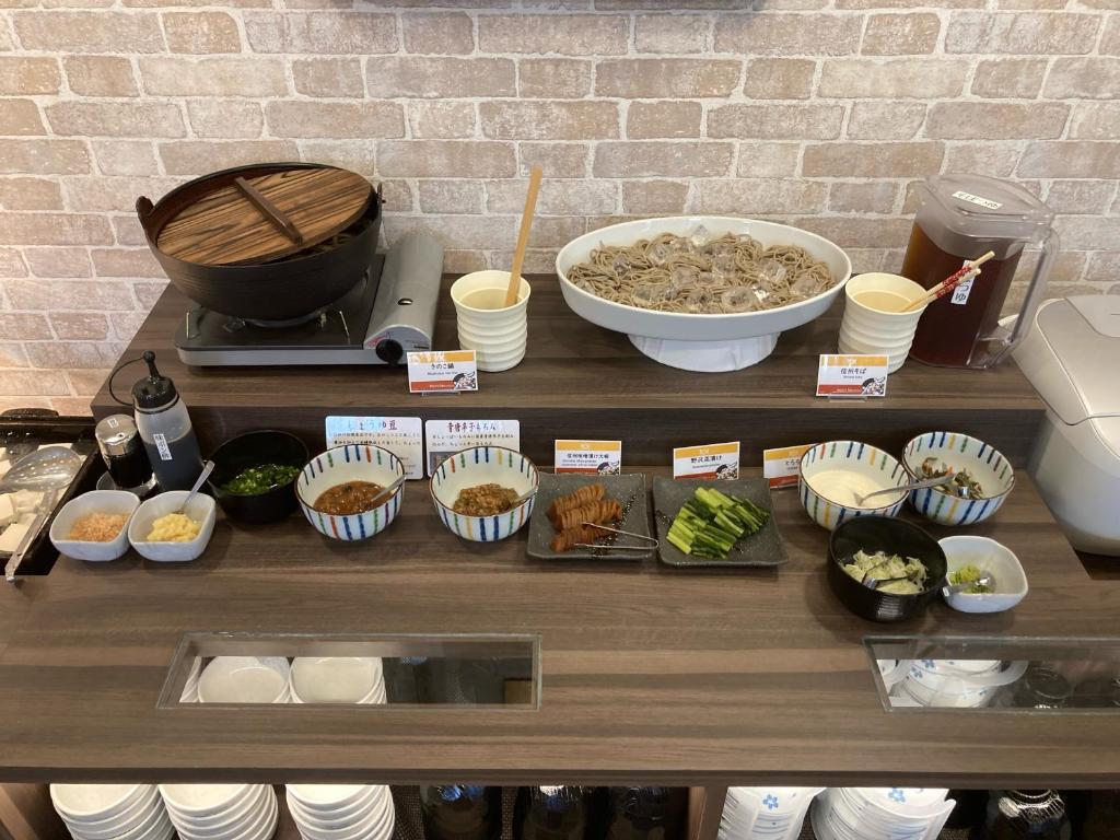 Route Inn Grand Nakano Obuse Breakfast Buffet