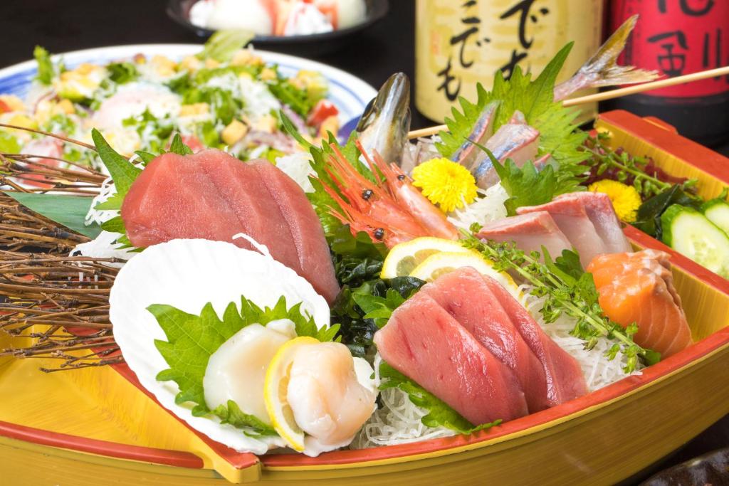 Route Inn Grantia Hanyu Spa Resort Sashimi Platter