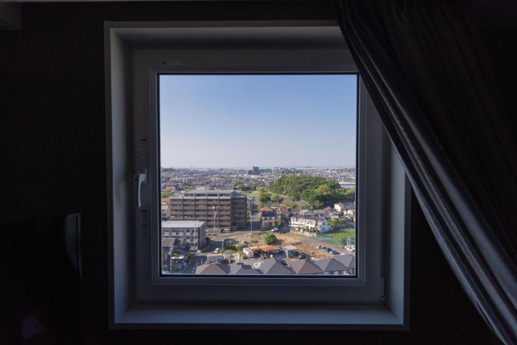 Route Inn Grantia Tokai Spa Relaxation City View Window