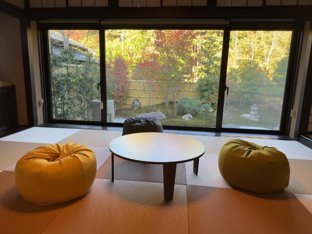 Ryoan Kawaki Tatami Room Garden View