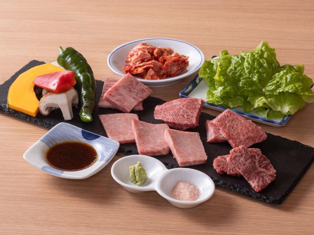 Ryokan Gizan Wagyu Bbq Platter