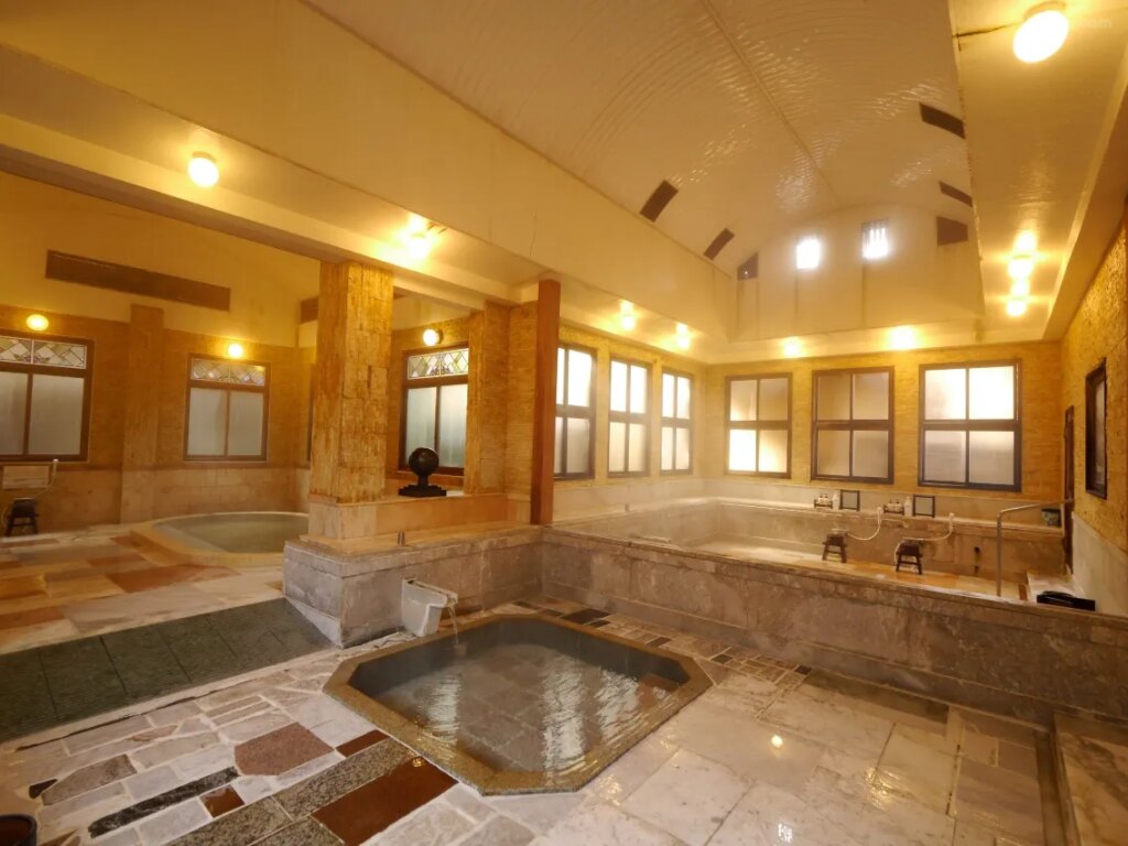 Ryokan Hanaya Indoor Onsen Bath