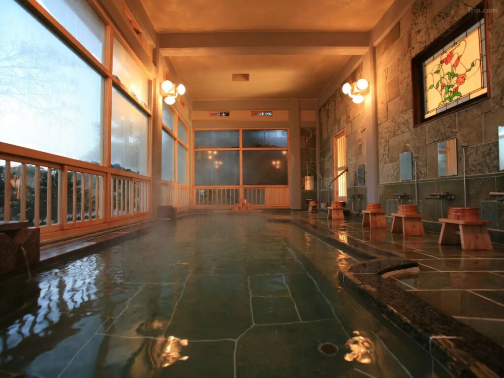 Ryokan Hanaya Indoor Onsen Bath