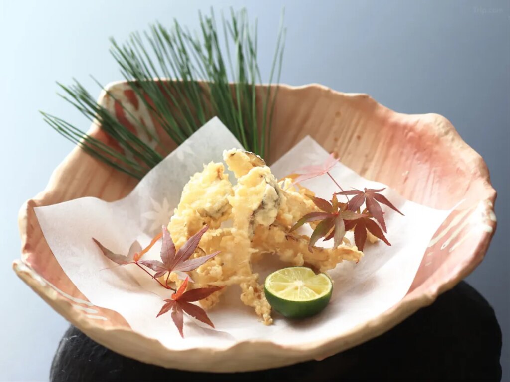 Ryokan Hanaya Tempura Dish