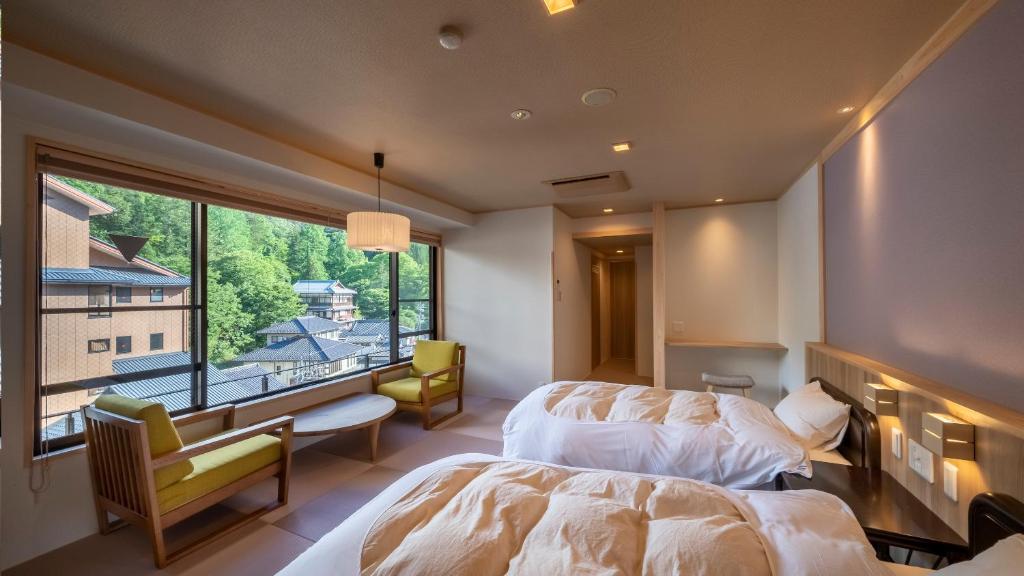 Ryokan Nakamatsuya Twin Room