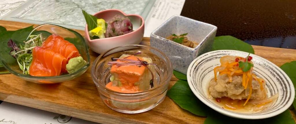 Ryokan Tanigawa Kaiseki Appetizers