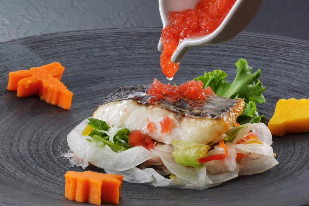 Ryu Resort Spa Grilled Fish Dish