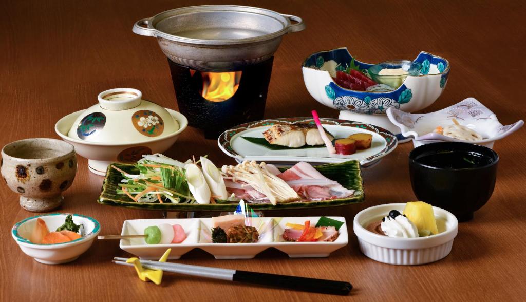 Sakahijiri Nikko Ryokan Kaiseki Meal