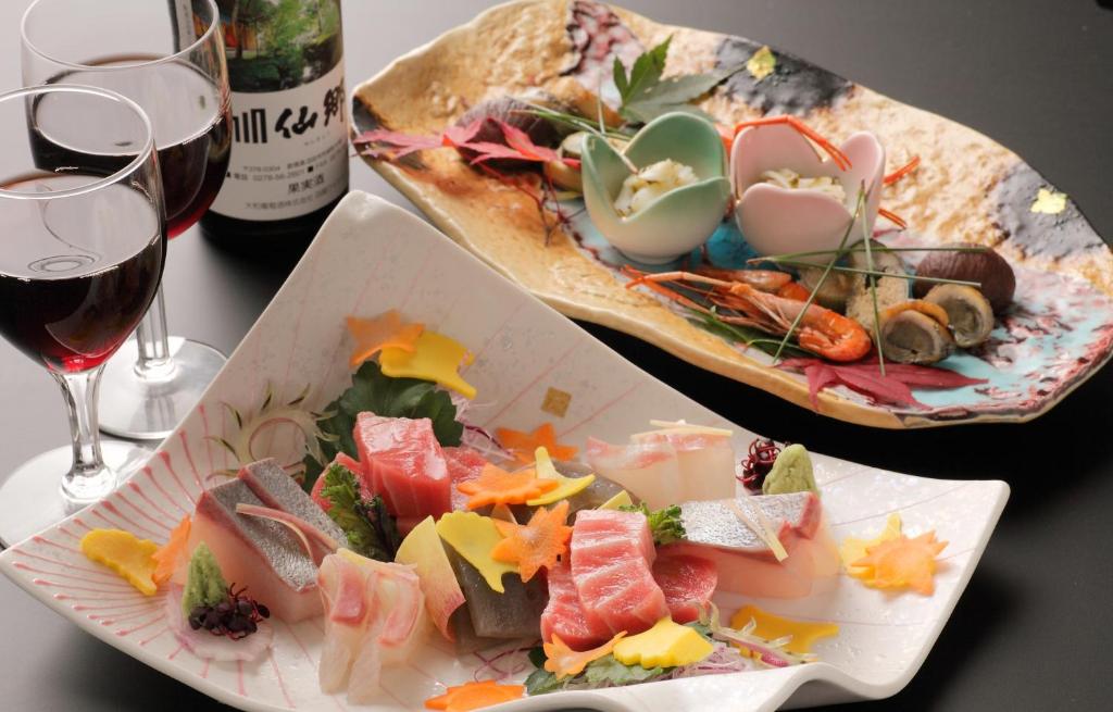 Senkyo Ryokan Kaiseki Dinner