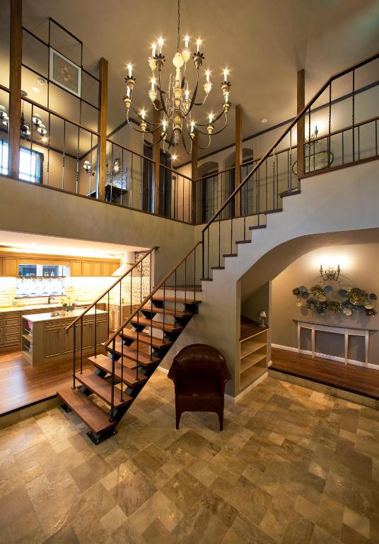 Seseragi No Mori Chambre Dhote Etoile Et Fees Lobby Staircase