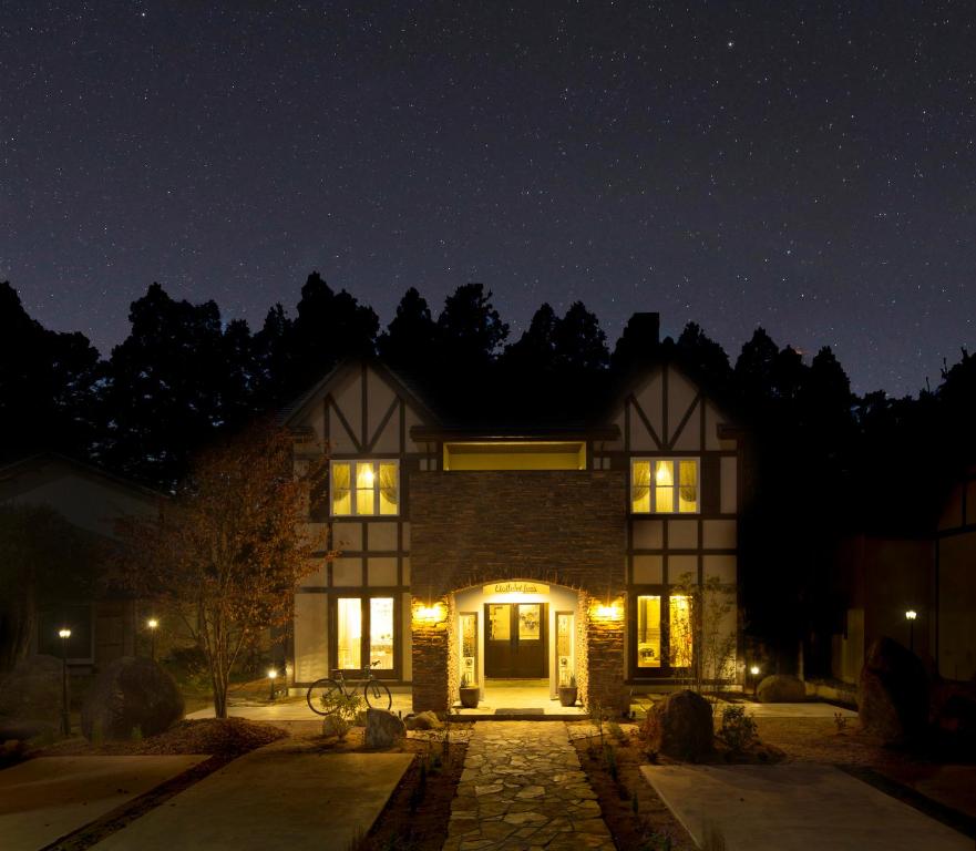 Seseragi No Mori Chambre Dhote Etoile Et Fees Ryokan Night Exterior