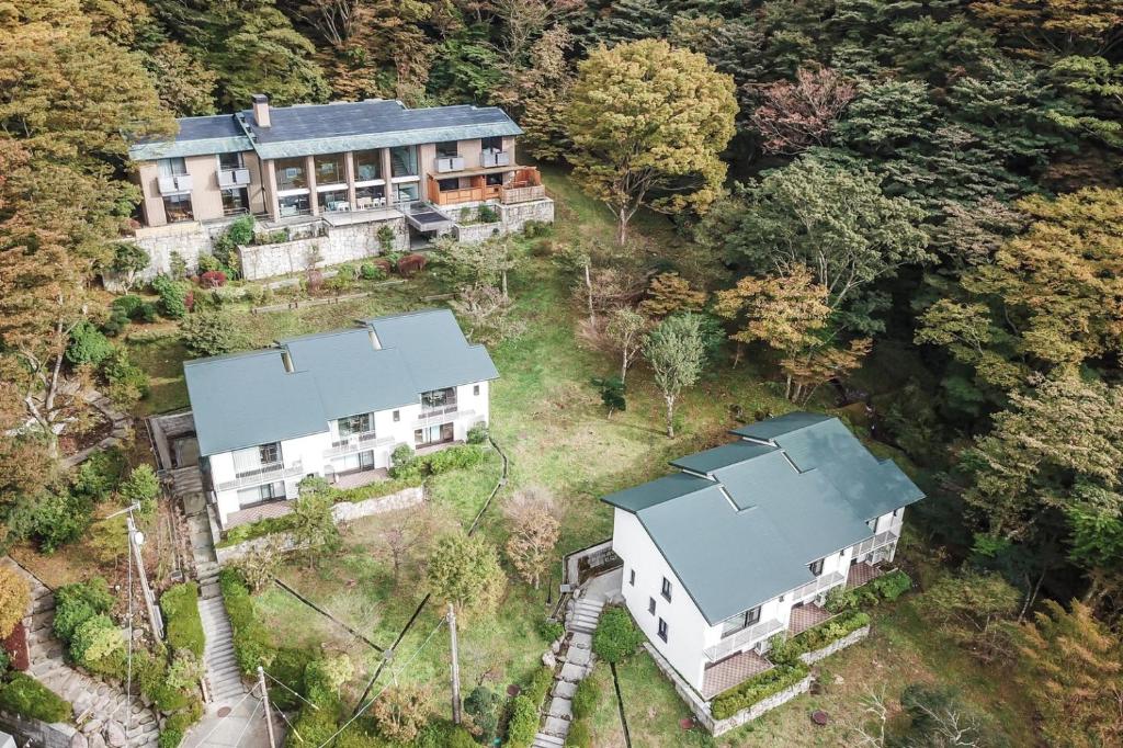 Shichifukuso Ryokan Aerial View