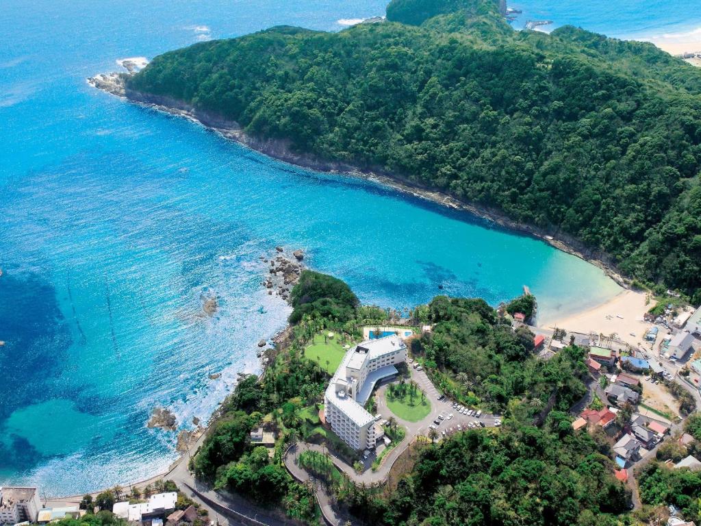 Shimoda Tokyu Hotel Coastal Aerial View