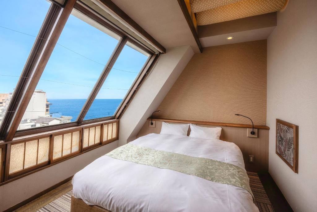 Shinyu No Yado Sazana Ocean View Bedroom