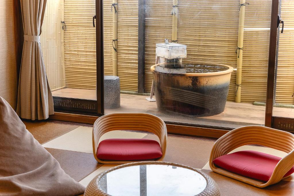Shinyu No Yado Sazana Private Open Air Bath Room