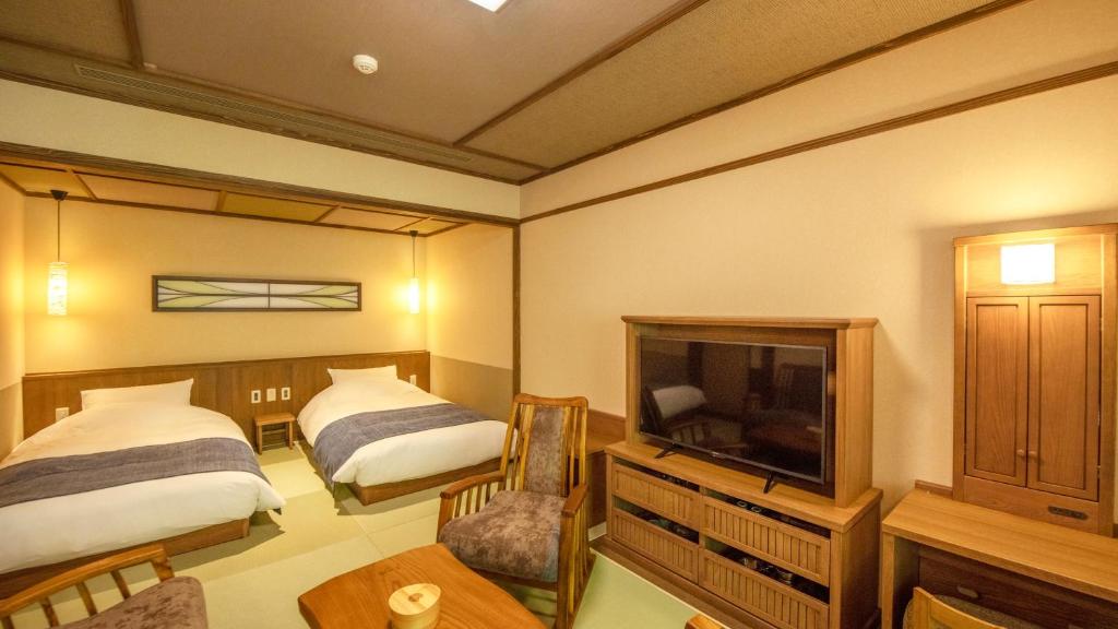 Shionoyu Onsen Rengetsu Twin Tatami Room