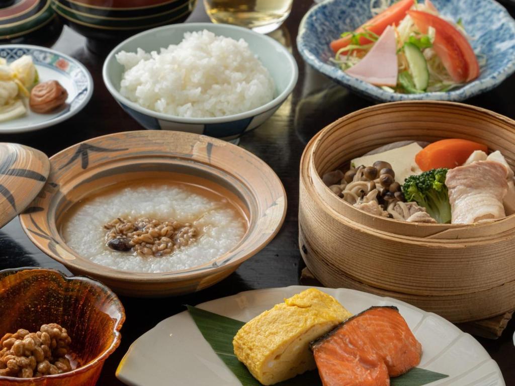 Shirahone Onsen Tsuruya Ryokan Japanese Breakfast