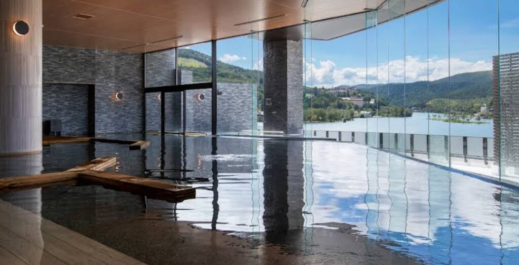 Shirakaba Resort Ikenotaira Hotel Indoor Onsen
