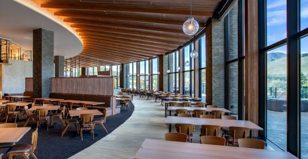 Shirakaba Resort Ikenotaira Hotel Restaurant Dining Hall