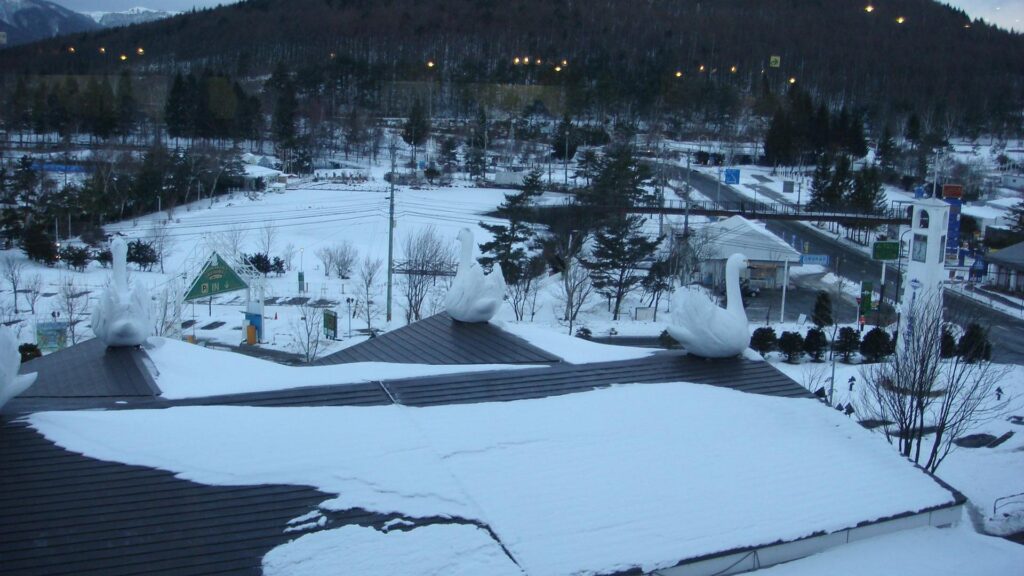Shirakaba Resort Ikenotaira Hotel Snowy View