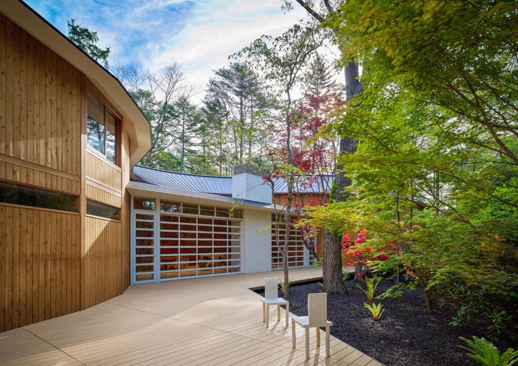 Shishi Iwa House Karuizawa Forest Courtyard