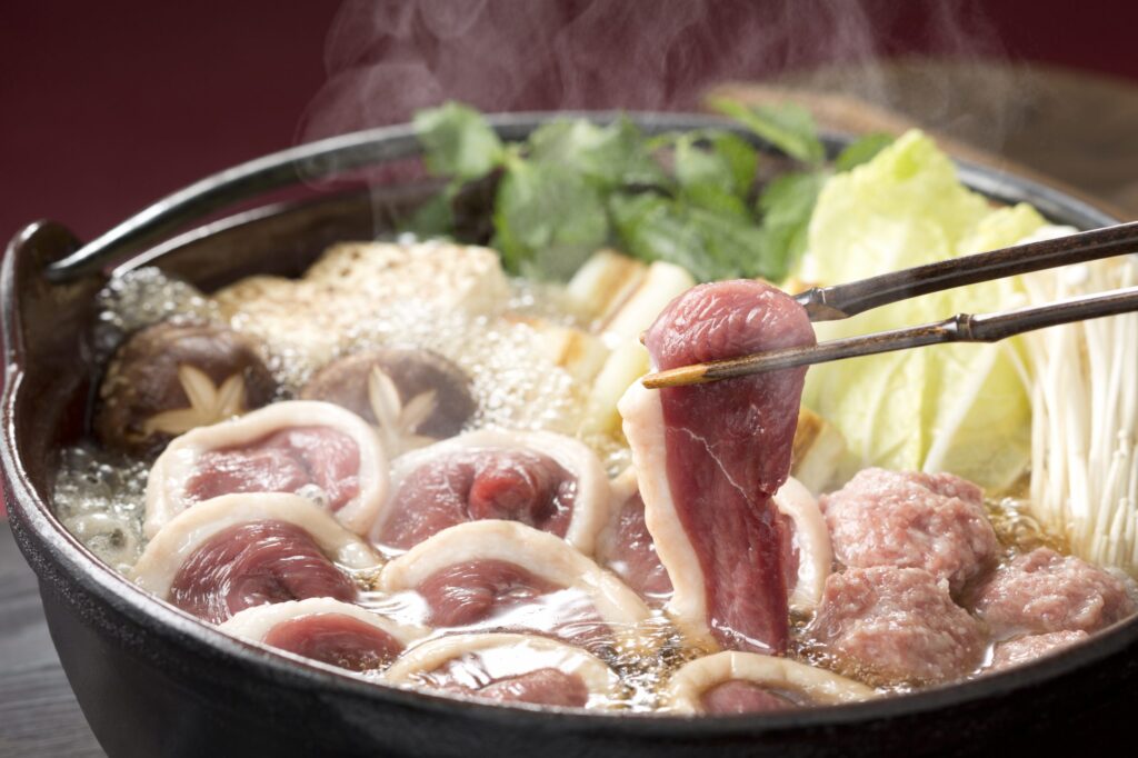 Sugatani Onsen Duck Hot Pot