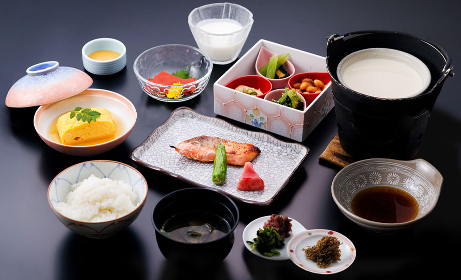 Sugatani Onsen Japanese Breakfast