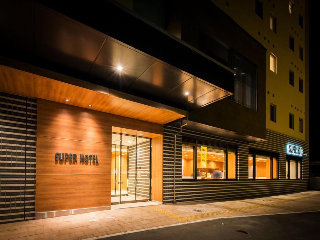 Super Hotel Fukushima Iwaki Exterior Night
