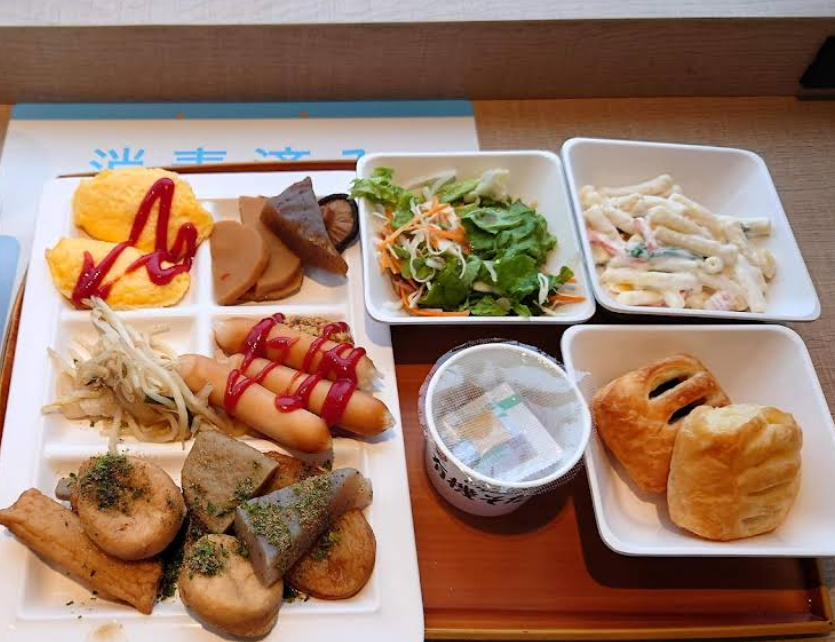Super Hotel Gotemba 1 Breakfast Tray