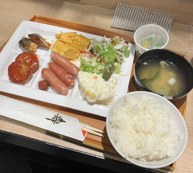 Super Hotel Gotemba 1 Breakfast Tray
