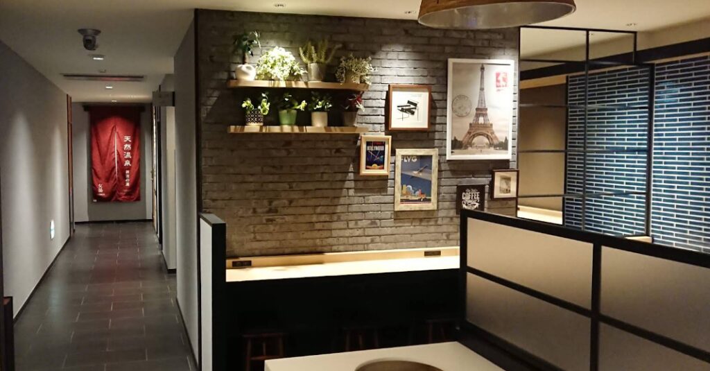 Super Hotel Gotemba 1 Lounge Corridor