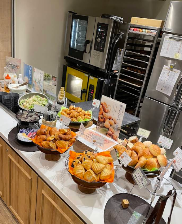 Super Hotel Gotemba 2 Breakfast Bread Buffet